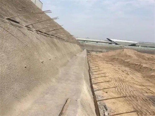 五台河道边坡加固